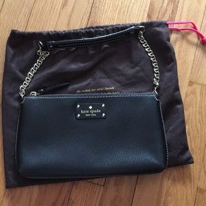 Kate Spade Black Leather Handbag